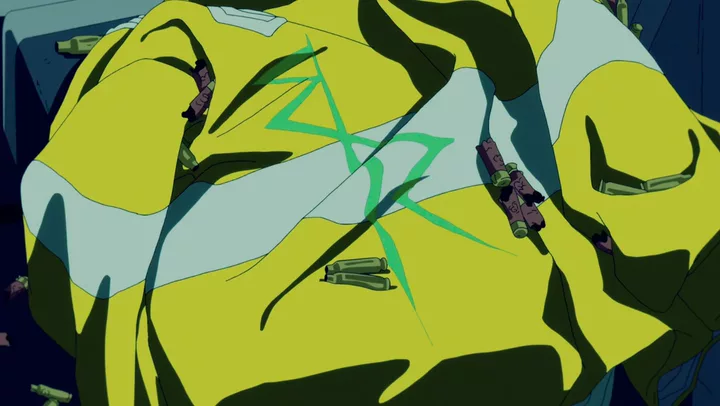 Still from CYBERPUNK: EDGERUNNERS episode 10, My Moon My Man