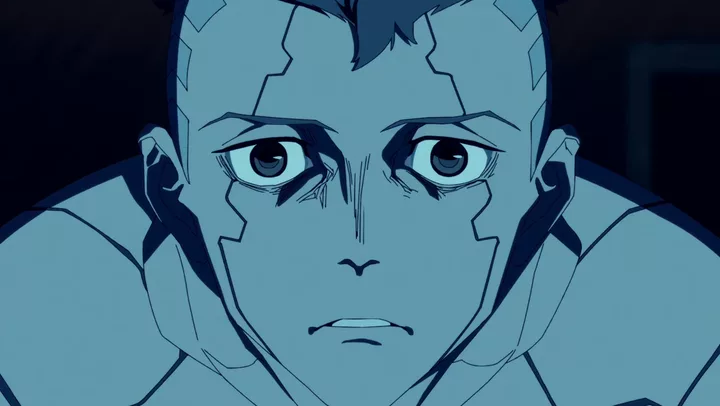 Still from CYBERPUNK: EDGERUNNERS episode 8, Stay