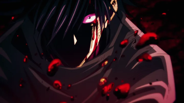 Scene from the Origin of Blind Obedience arc of Jujutsu Kaisen