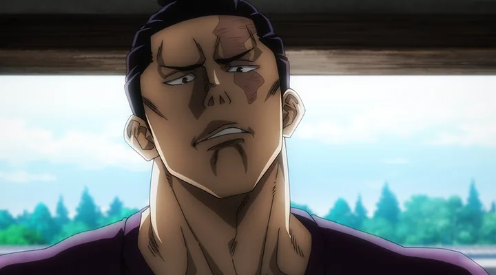 Still from Jujutsu Kaisen episode 8, Boring
